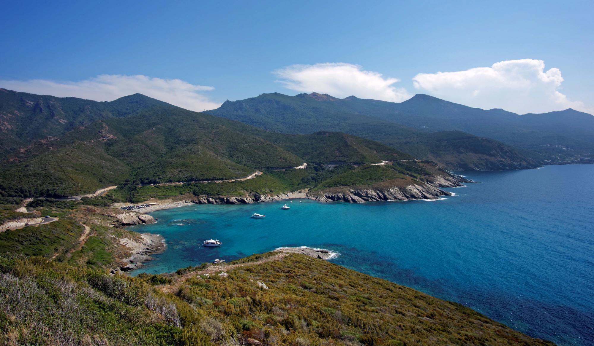 Le port de Centuri dans le Cap Corse